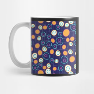 Circle circus on a grid Mug